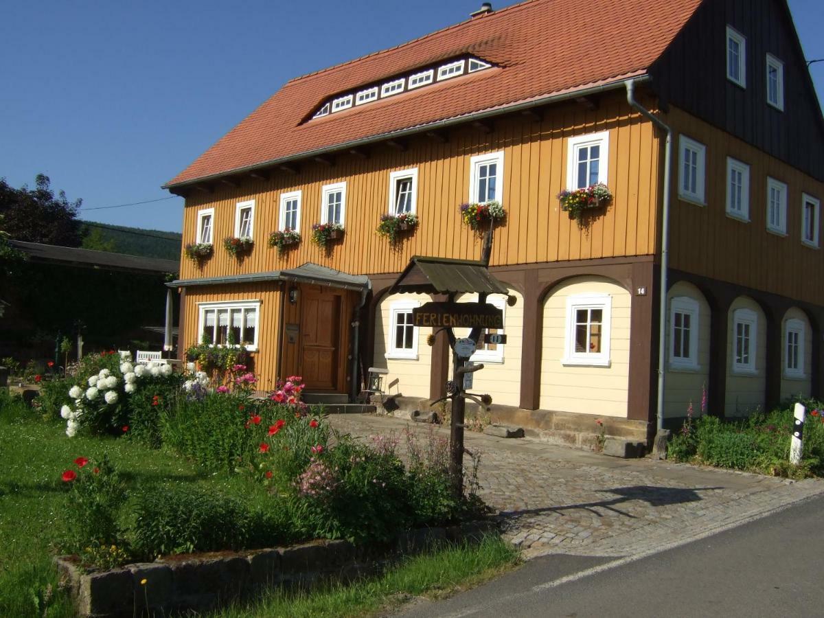 Ferienwohnung Hockert Waltersdorf  Exterior foto